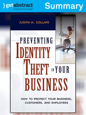 cover image of Preventing Identity Theft in Your Business (Summary)